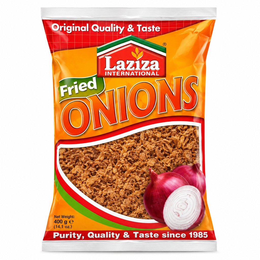 Laziza Fried Onion 400g 