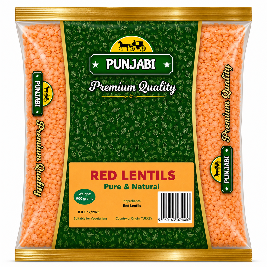 Punjabi Red Lentils 500g 