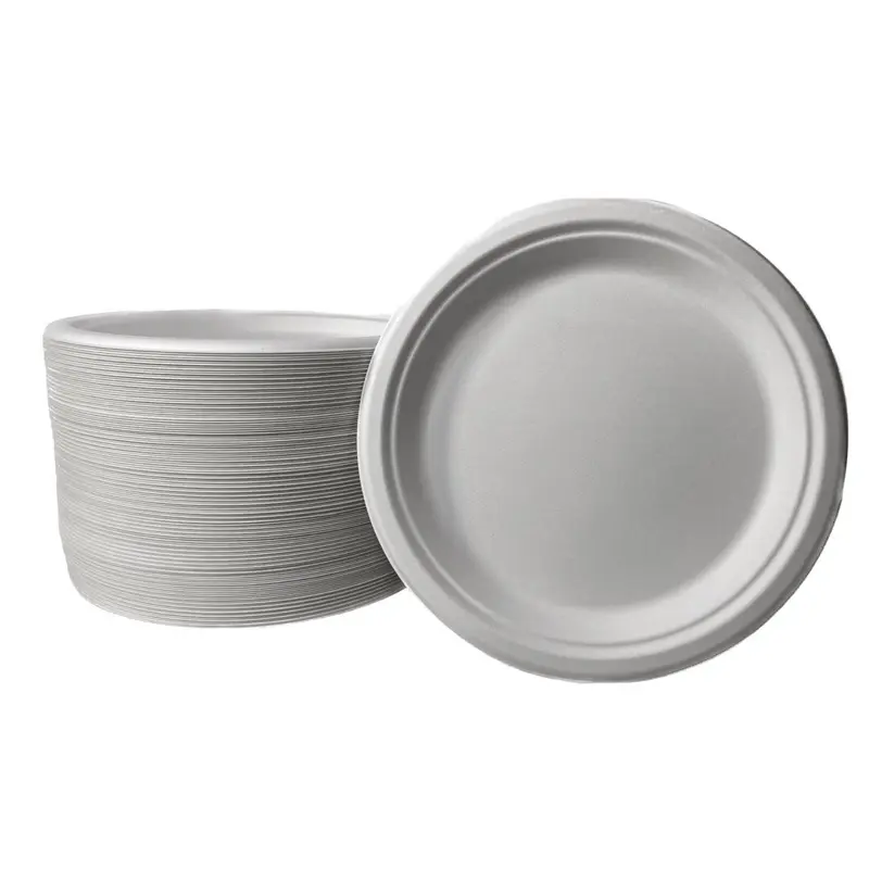 Bagass Plate 9'' 50Pcs 