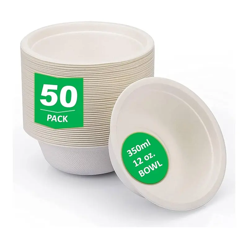 Majestic Bagasse Bowl 7''(12oz)  50Pcs
