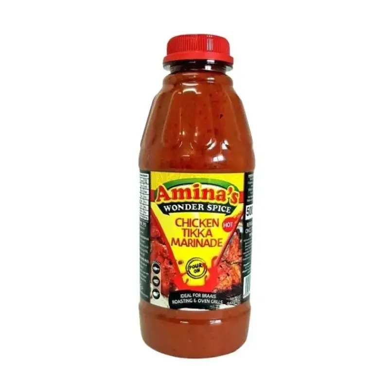 Amina's Chicken Tikka Hot Marinade 500ml 
