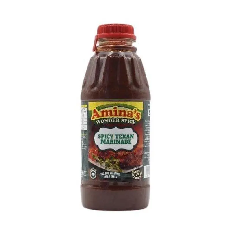 Amina's Spicy Texan Marinade 8x500ml 