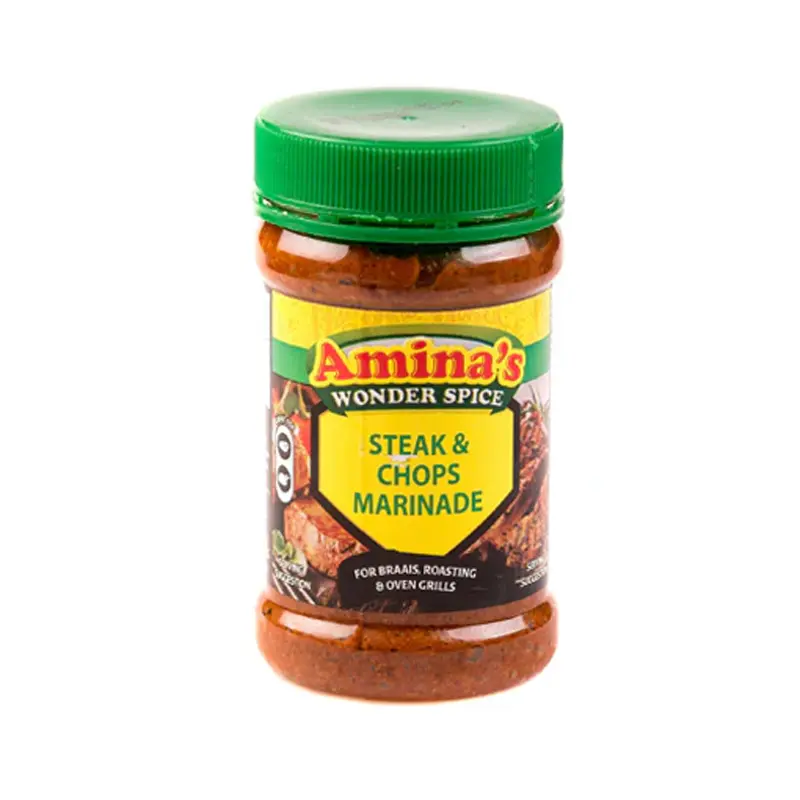 Amina's Steak & Chops Marinade 325ml 