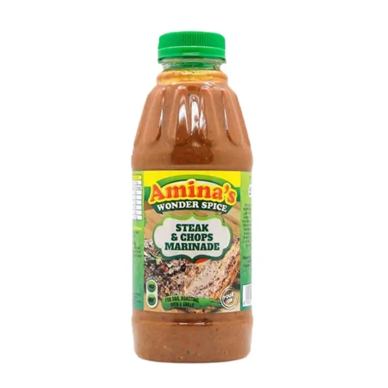 Amina's Steak & Chops Marinade 500ml  