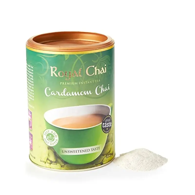 Royal Cardamom Unsweetened Tub 400g 