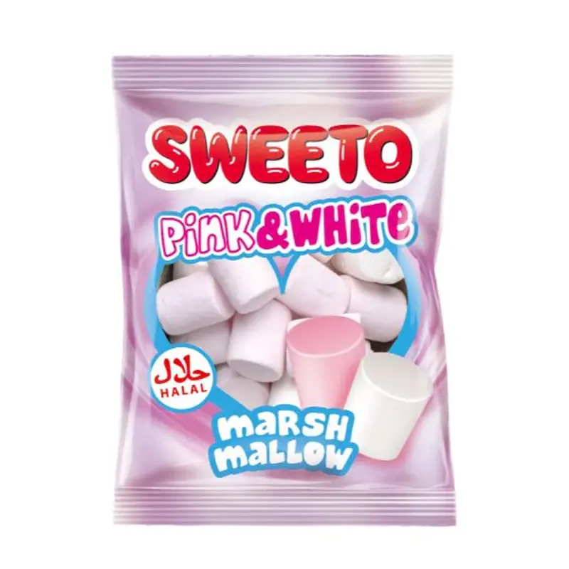 Sweeto Pink & White Marshmallow 140g 