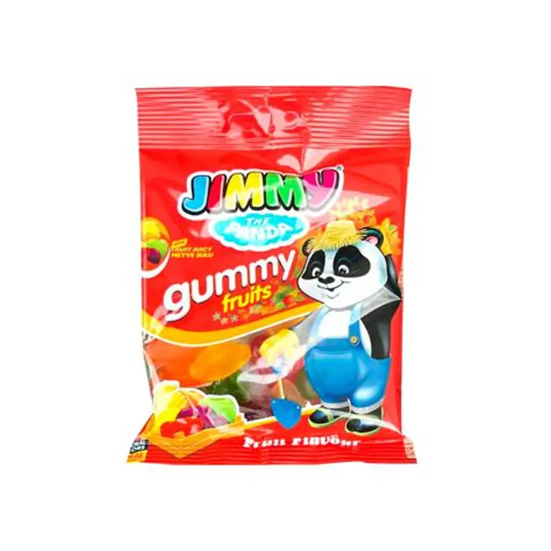 Jimmy Gummy Fruits Sour 80g x 4Pcs