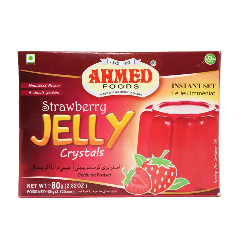 Ahmed Strawberry Jelly 80g