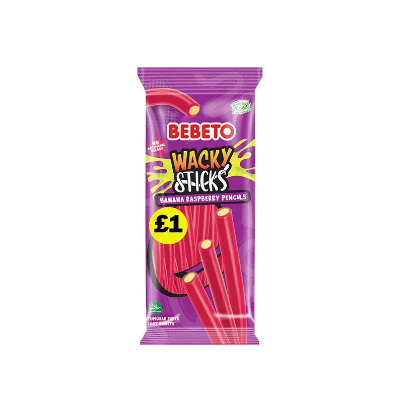 Bebeto Wacky Sticks 140g
