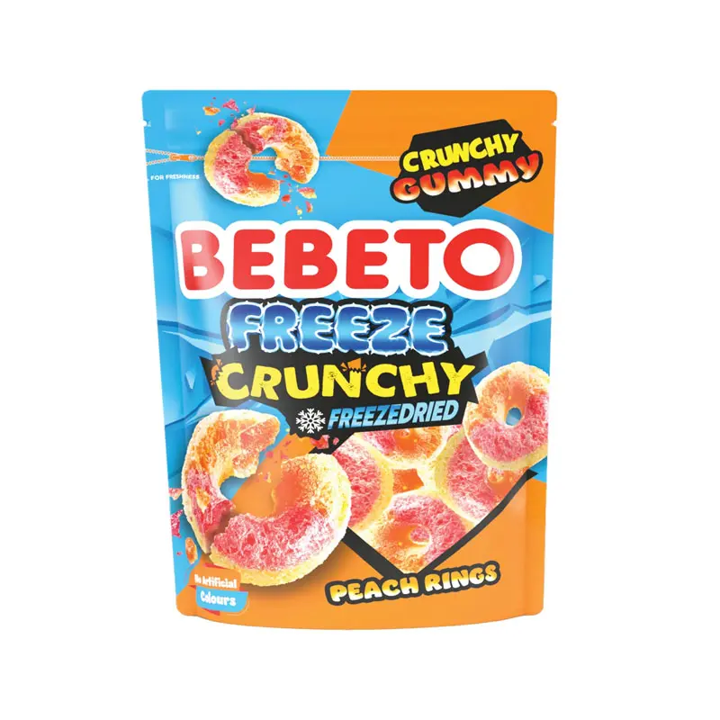 Bebeto Freeze Dried Peach Ring 35g 