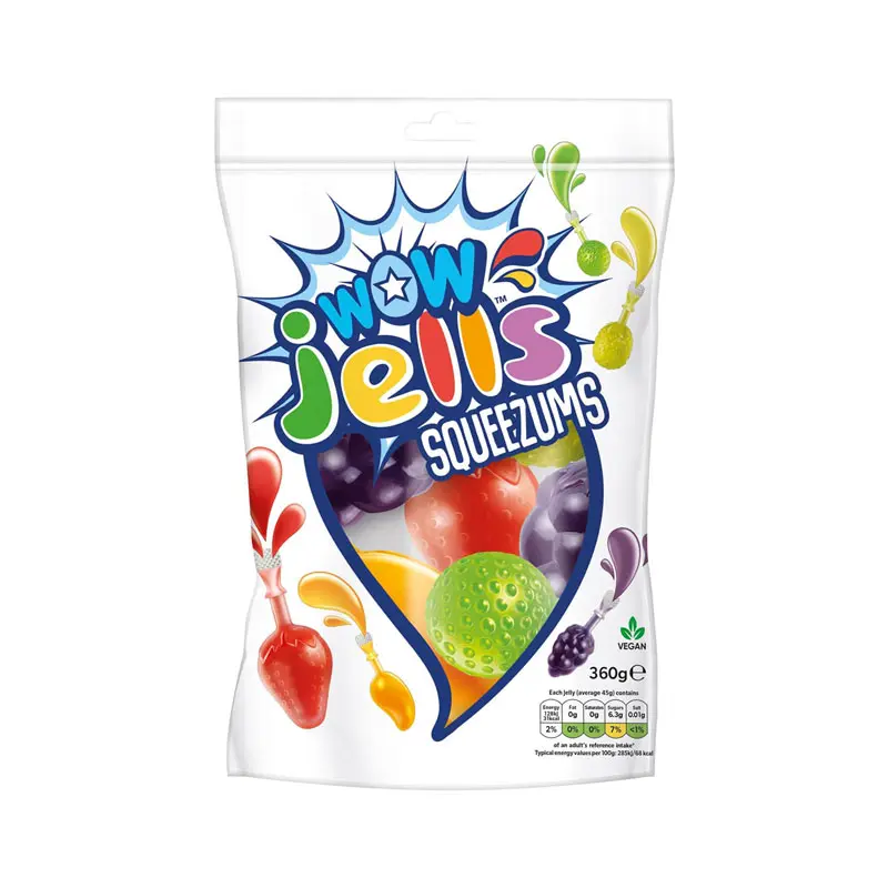 Wow Jells Squeezums 360g 