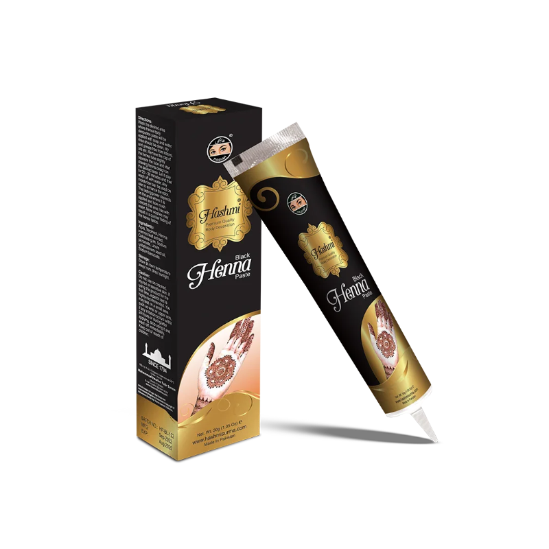 Hashmi Black Henna Paste Tube Black