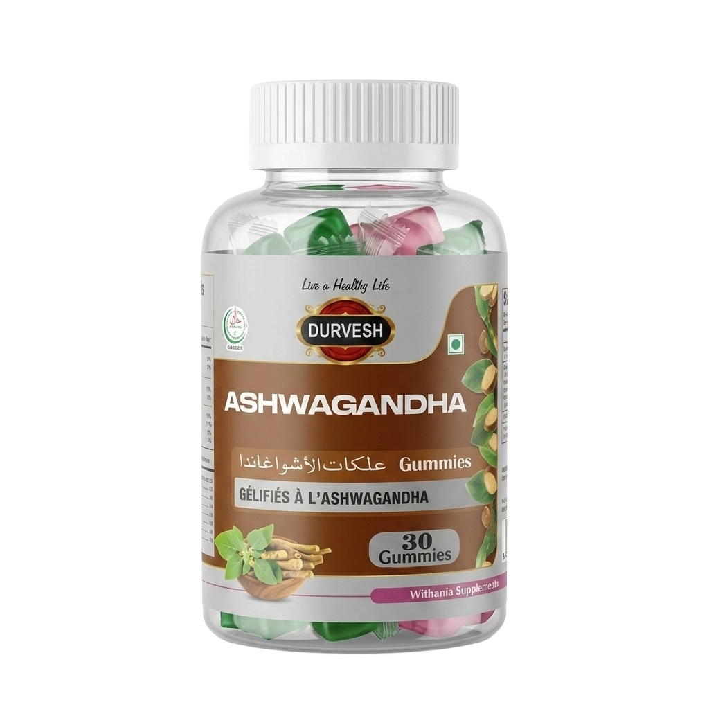 Durvesh Ashwagandha Gummies 30pcs x 1 Jar
