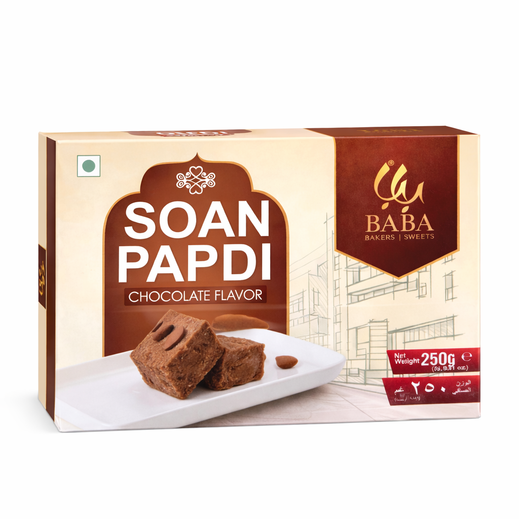 BABA Soan Papdi Chocolate 250g