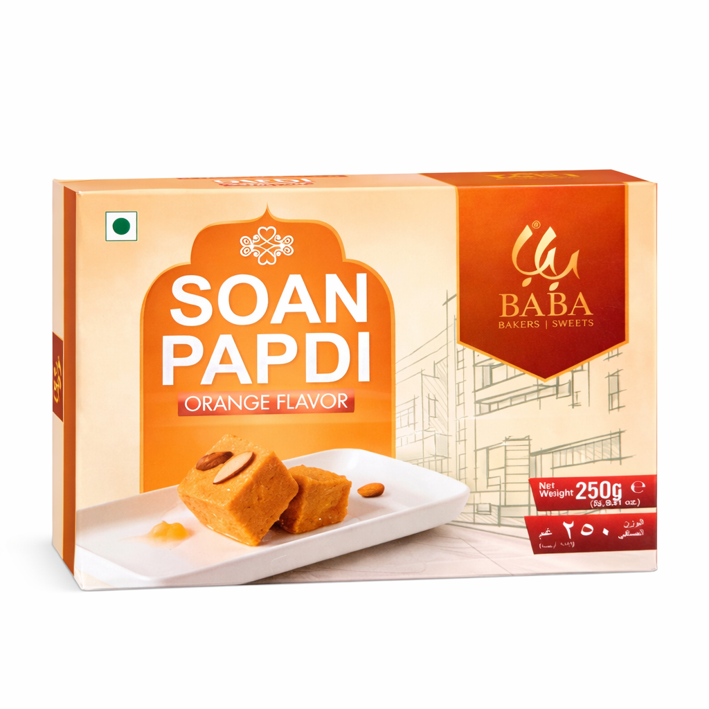 BABA Soan Papdi Orange 250g