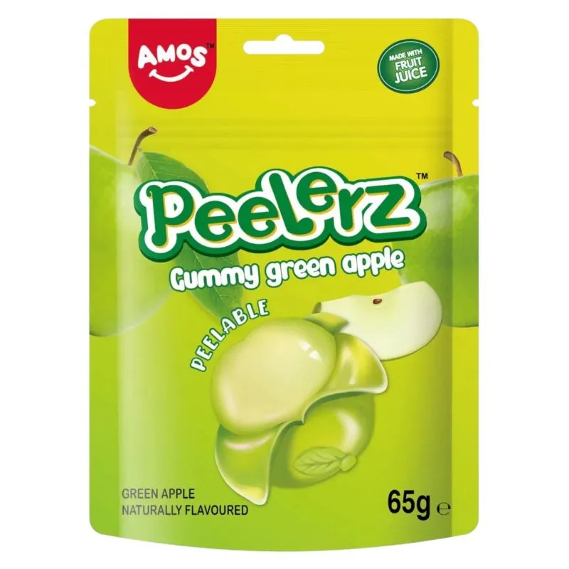 Amos Peelerz Green Apple 65g