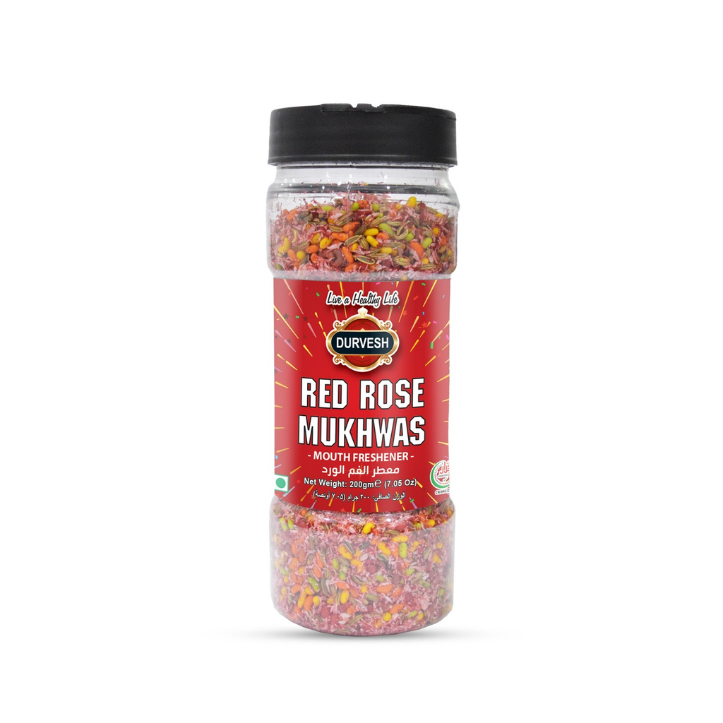 Durvesh Rose Red Mukhwas 200g