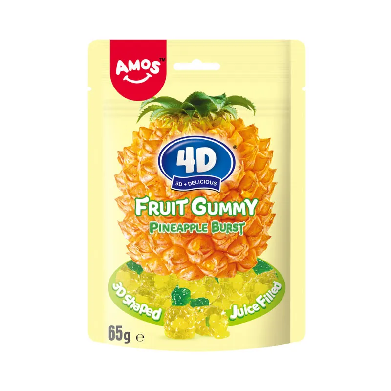 Amos 4D Candy Pineapple 65g