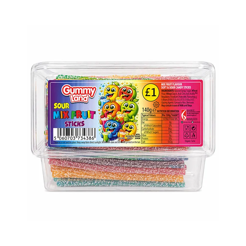 Gummyland Tubs Sour Cherry Cola 140g