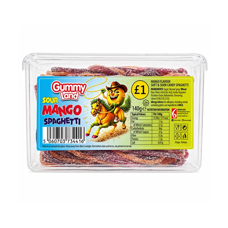 Gummyland Tubs Sour Mango 140g