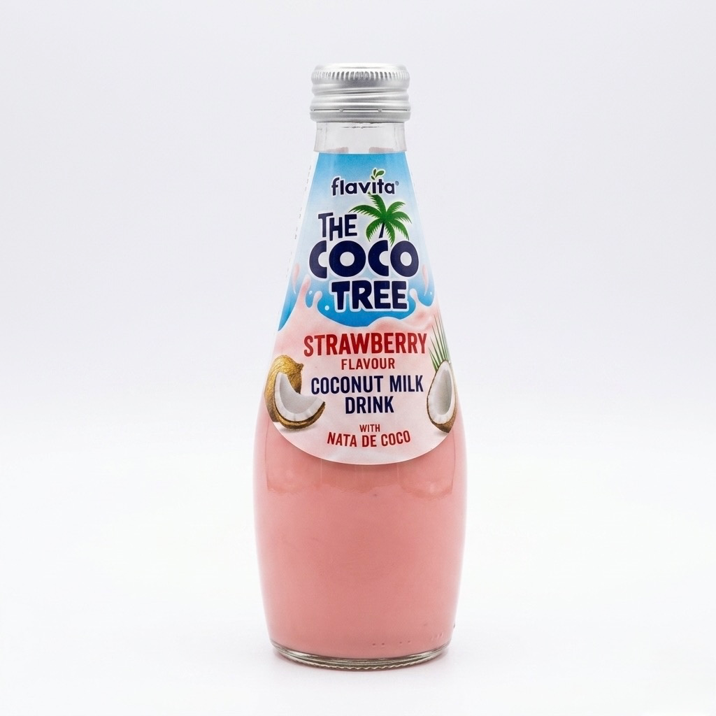 Flavita Cocotree Coconut Milk Strawberry 290ml
