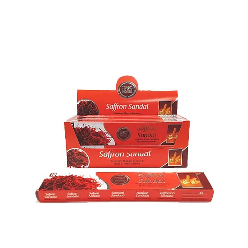 Heera Saffron Sandal Agarbatti 12 x 15sticks