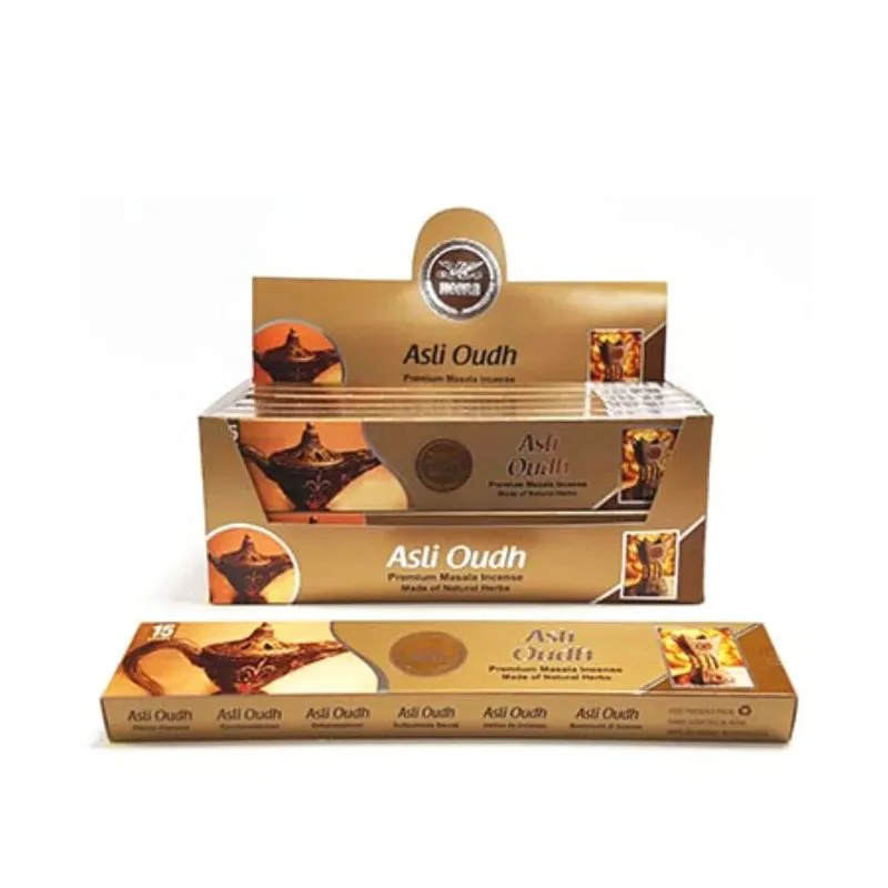 Heera Asli Oudh Agarbatti 12 x 15sticks