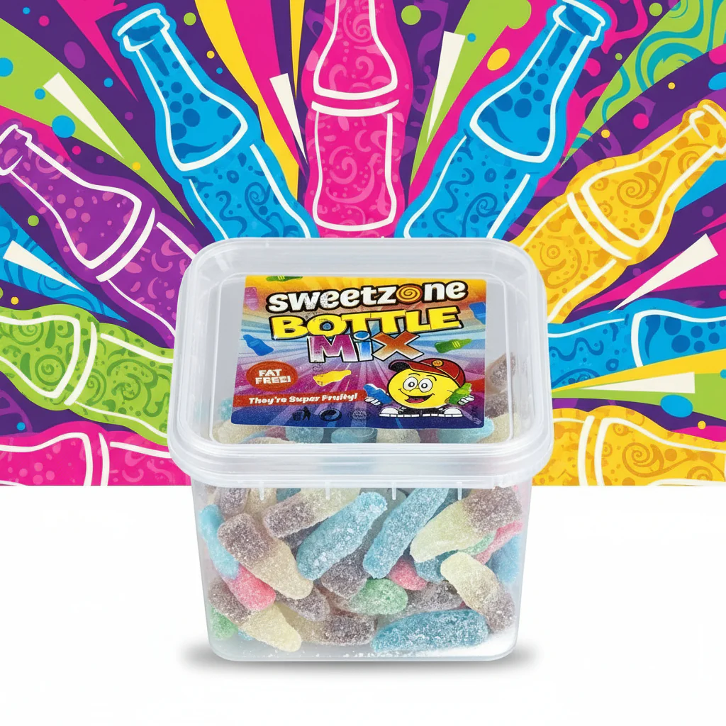Sweetzone Fizzy Bottle Mix Tub 170g