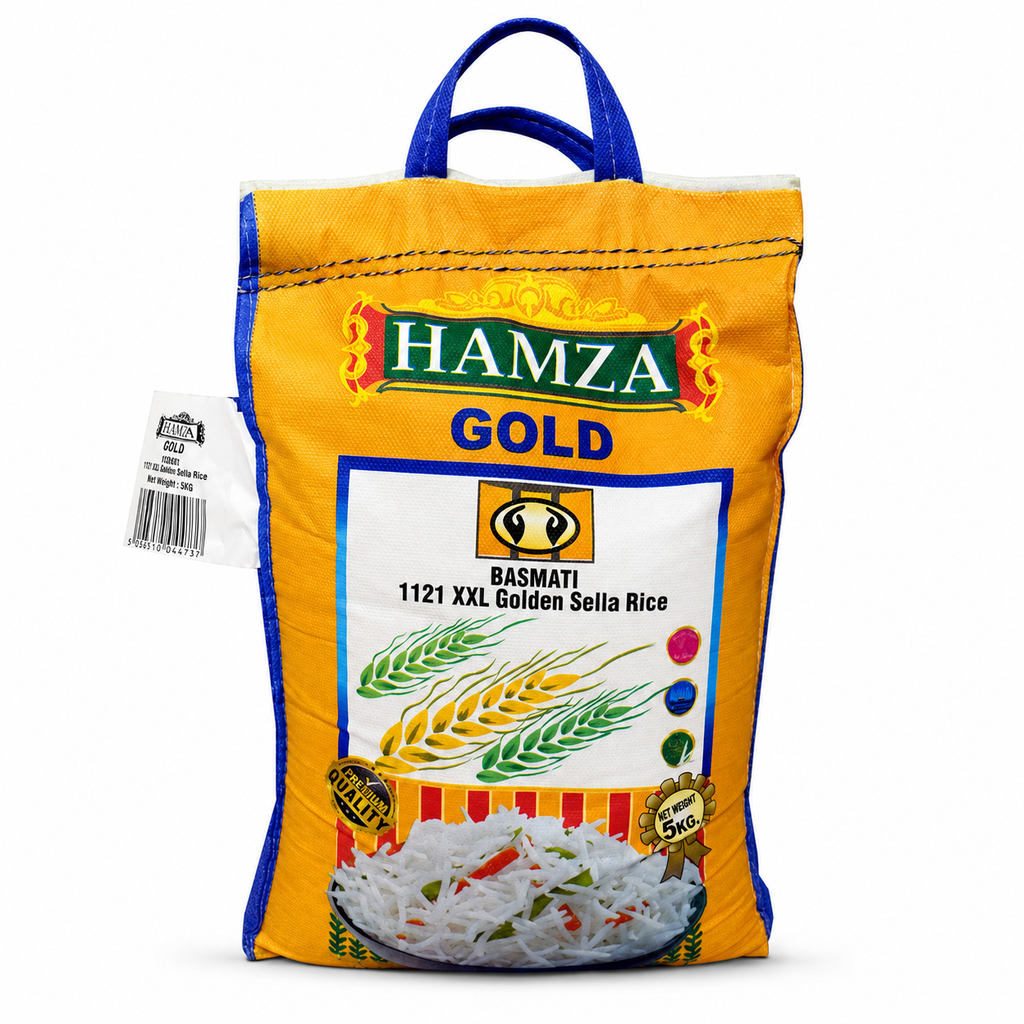 Hamza Toher Golden Sella Rice 5Kg