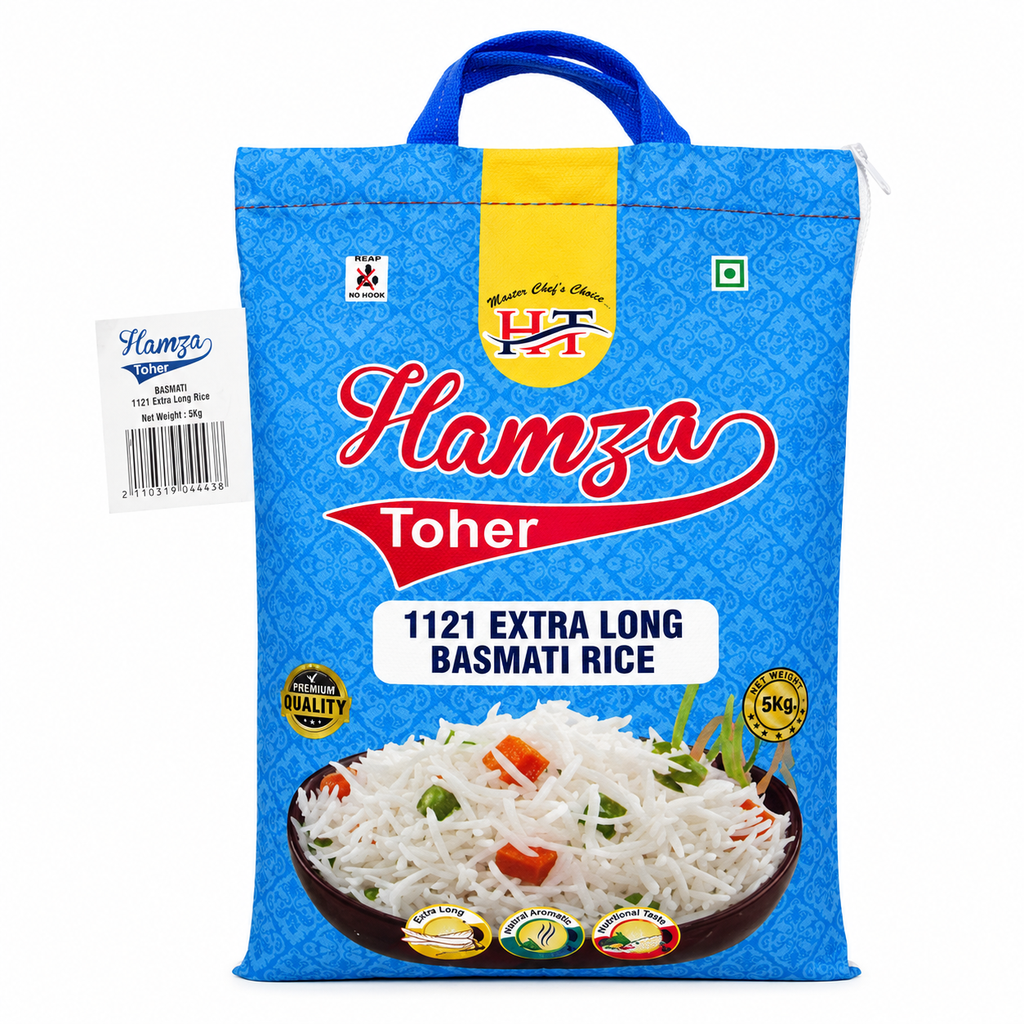 Hamza Toher Basmati Rice 5Kg