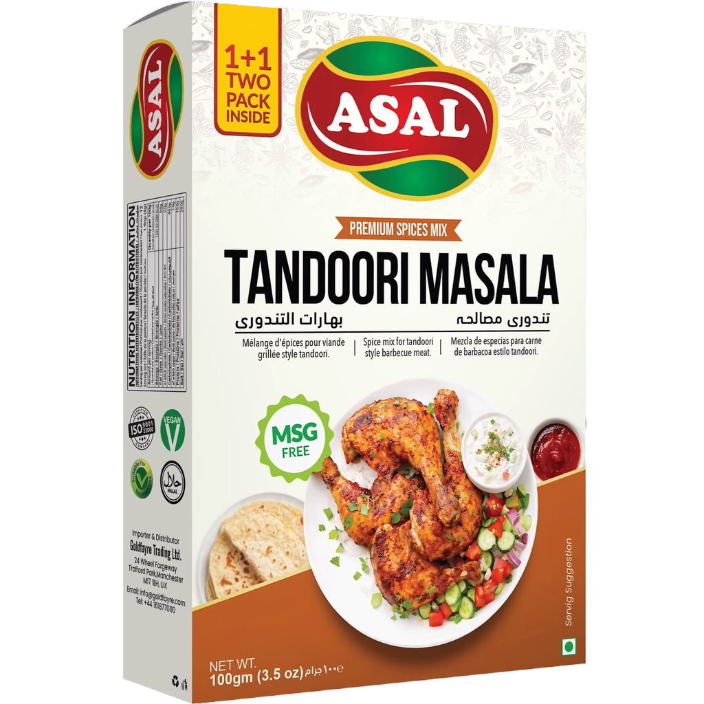 ASAL Tandoori Spice Mix 100grms                                   (1+1 pack)