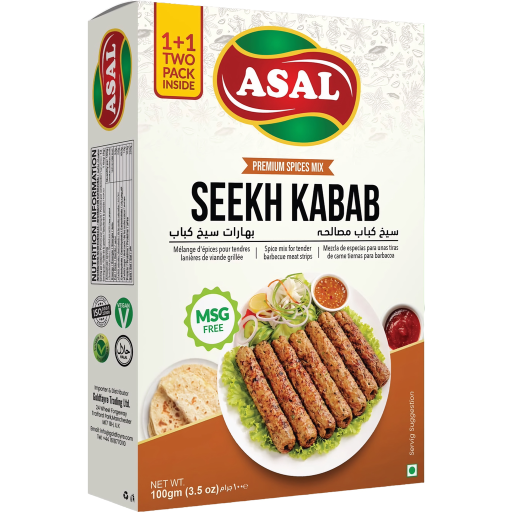 ASAL Seekh Kabab Spice Mix 100grms                       (1+1 pack)