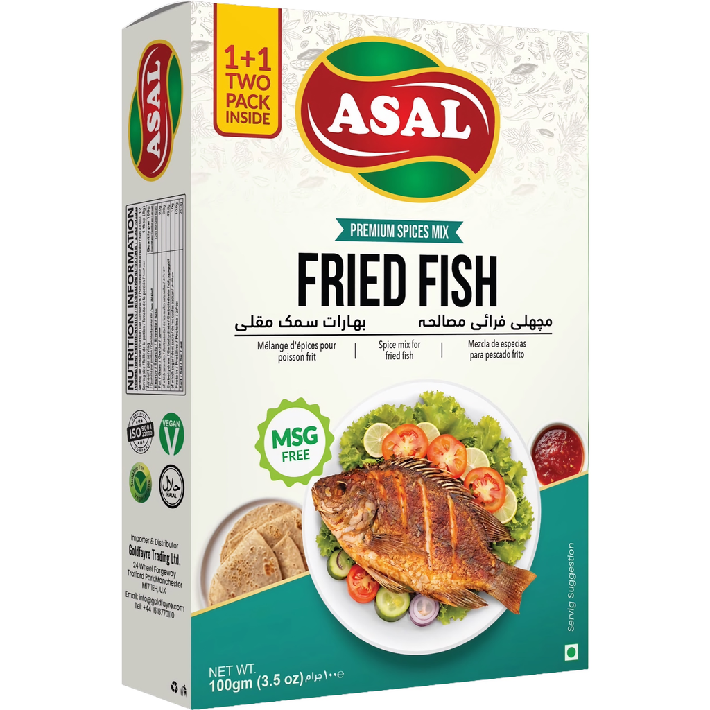 ASAL Fried Fish Spice Mix 100grms                            (1+1 pack)