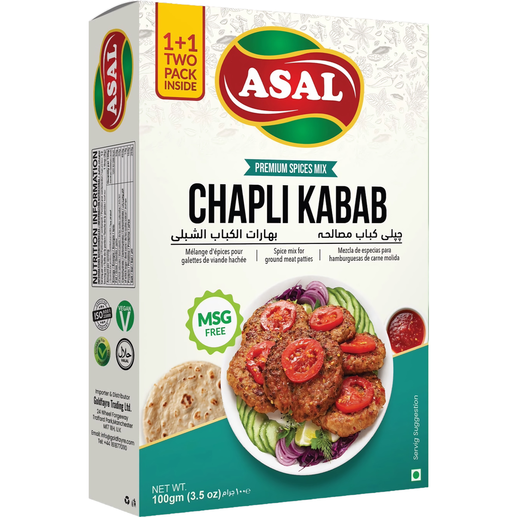 ASAL Chapli Kabab Spice Mix 100grms (1+1 pack)