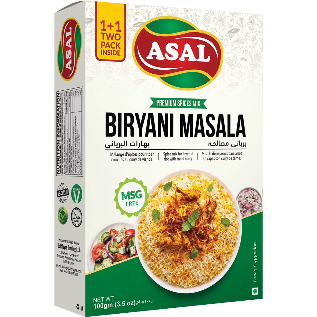 ASAL Biryani Spice Mix 100grms (1+1 pack)