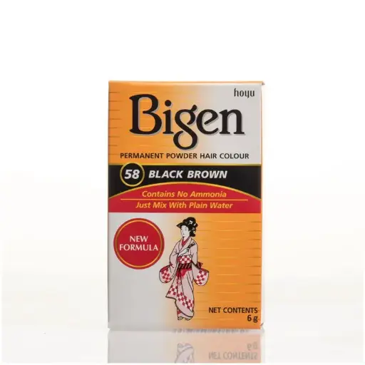 Bigen No 58 Black Brown 
