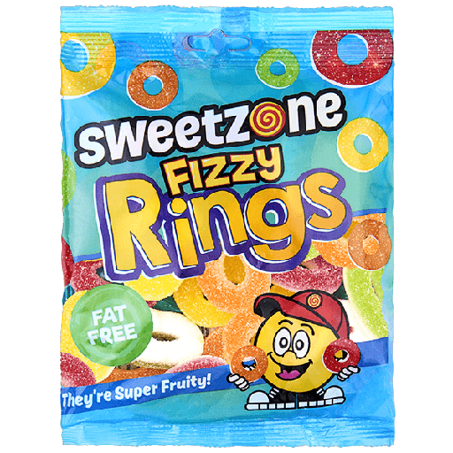 Sweetzone Fizzy Rings 170gr ]
