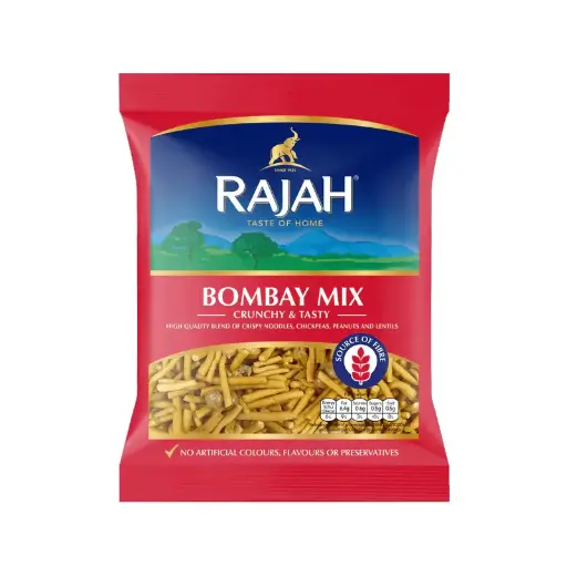 Rajah Bombay Mix 200g Crunchy & Spicy Classic!