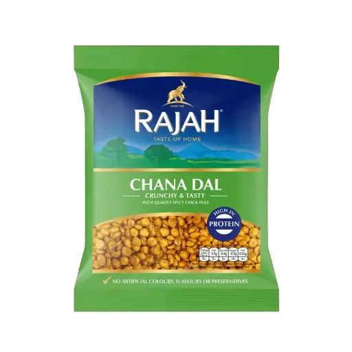 Rajah Chana Dal 200g Crispy & Spicy Chickpeas!