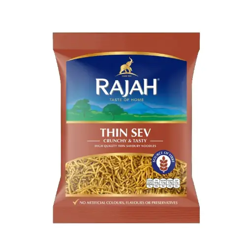 Rajah Thin Sev 200g Light, Crispy & Flavourful! 