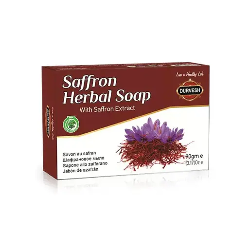 Saffron Herbal Soap 