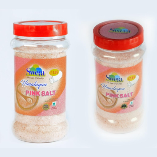 Swera Himalayan Pink Salt Jars 850gr 