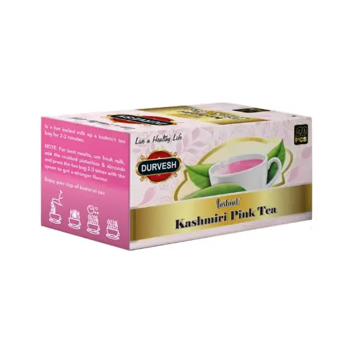 Durvesh Kashmiri Pink Tea 20 Sachets 