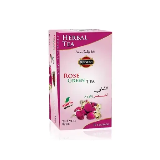 Rose Green Tea 30 Sachets