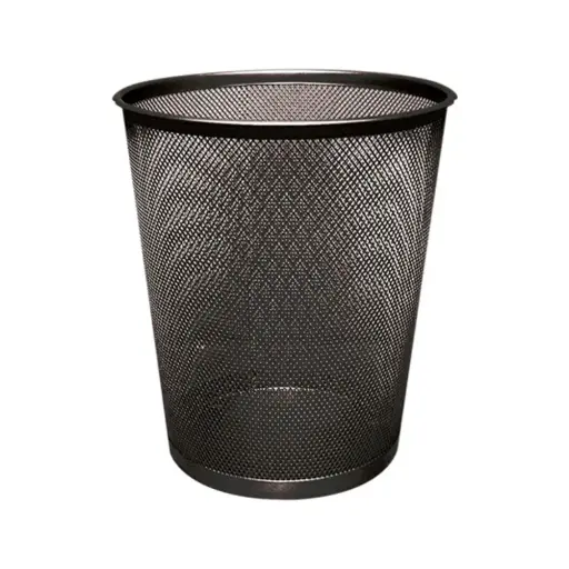 Waste Basket Mesh 18 Litre Black