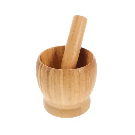 Daifort Wooden Mortar and Pestle