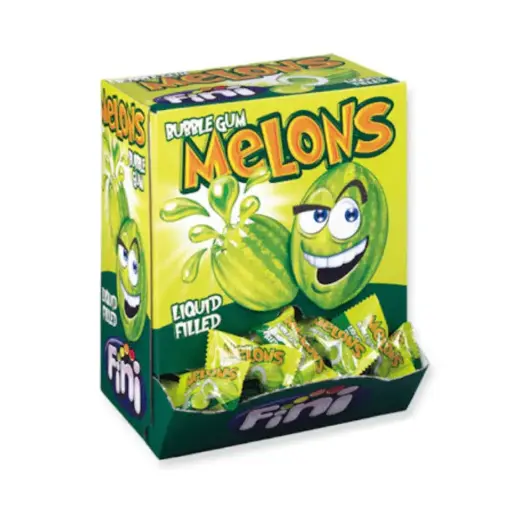 Fini Melon Ball Bubble Gum 200pcs 