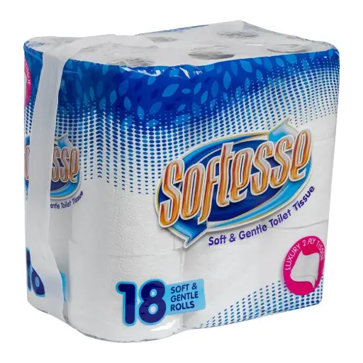 Softesse Toilet Rolls 3 x 18 (54 Rolls)