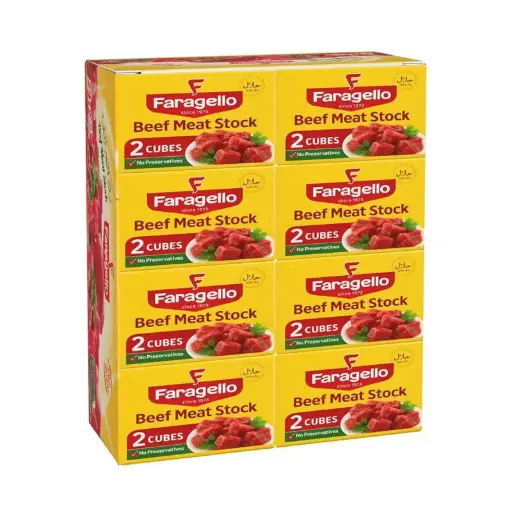 Faragello Beef Meat Stock Cube 24x2