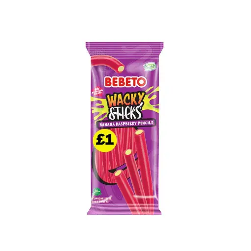 Bebeto Wacky Sticks 140g